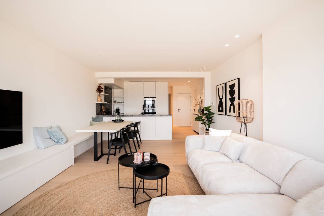 Luxuriously renovated apartment with frontal sea view at Albertstrand