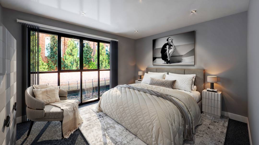 Market Harborough – One Bedroom Riverfront Second Floor Apartment (Plot 39)