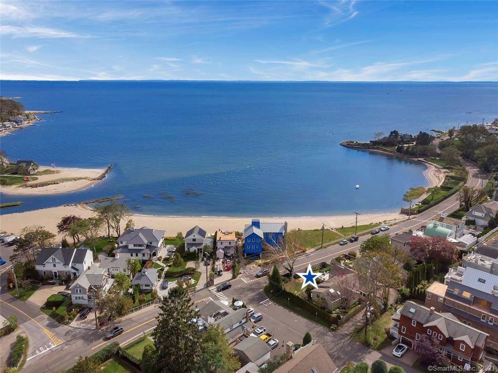 Light, bright Contemporary Ranch with incredible water views of the LI Sound.