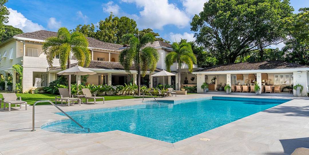 Grand Sandy Lane Estate Residence Overlooking the Golf Course