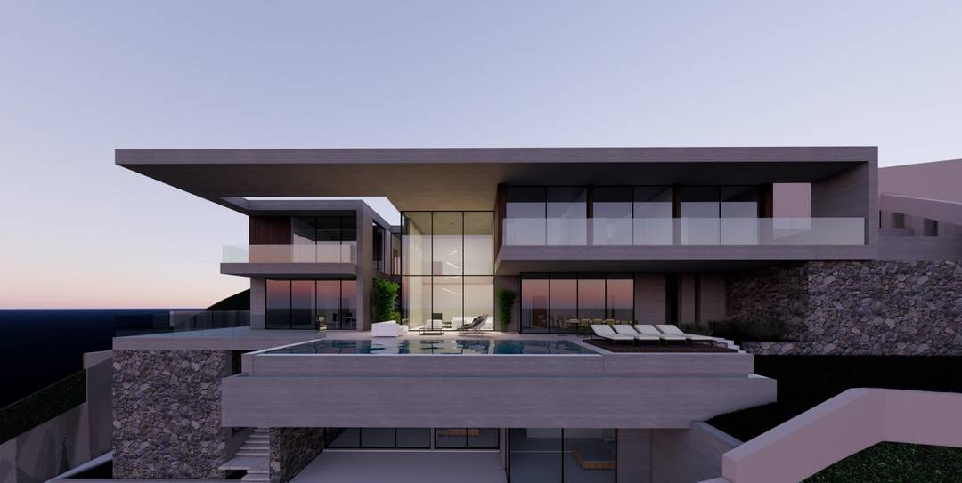 Detached Villa with pool  in Limassol, Agios Tychonas