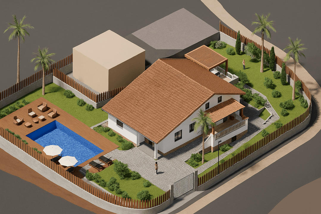 Land Plot with Approved Project & Existing Structure – Gaula, Madeira Island